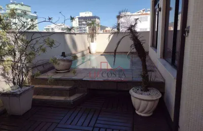 Cobertura com 4 dormitórios à venda, 260 m² por r$ 1.900.000,00 - icaraí - niterói/rj