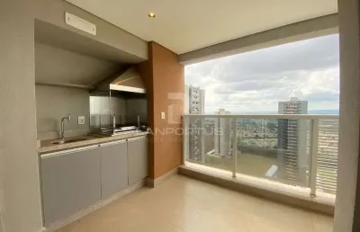Apartamento com 91m2 3 quartos para alugar no bairro quinta da primavera, ribeirao preto/sp