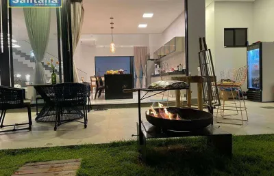 Casa com 3 dormitórios à venda, 253 m² por r$ 2.500.000,00 - condomínio náutico prive das caldas - caldas novas/go