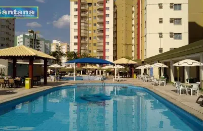 Apartamento com 2 dormitórios à venda, 64 m² por r$ 230.000,00 - jardim jeriquara - caldas novas/go