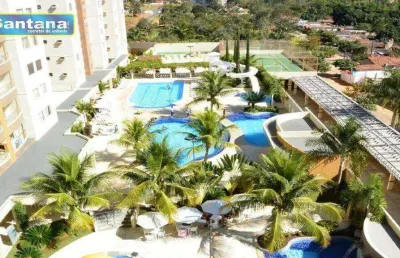 Apartamento com 3 dormitórios à venda, 85 m² por r$ 600.000,00 - jardim jeriquara - caldas novas/go