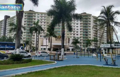 Apartamento com 1 dormitório à venda, 44 m² por r$ 160.000,00 - do turista - caldas novas/go