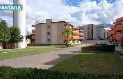 Apartamento com 1 dormitório à venda, 42 m² por r$ 95.000,00 - fazenda santo antonio das lages  - caldas novas/go