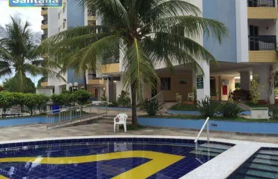 Apartamento com 1 dormitório à venda, 42 m² por r$ 150.000,00 - parque jardim brasil - caldas novas/go