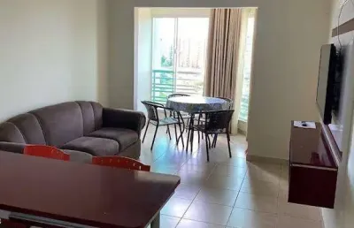 Apartamento com 1 dormitório à venda, 43 m² por r$ 140.000,00 - jardim jeriquara - caldas novas/go