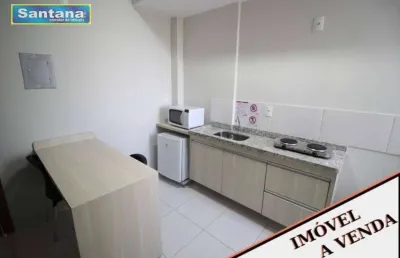 Apartamento com 1 dormitório à venda, 36 m² por r$ 98.000,00 - do turista - caldas novas/go