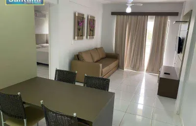 Apartamento com 2 dormitórios à venda, 58 m² por r$ 250.000,00 - lagoa quente - caldas novas/go