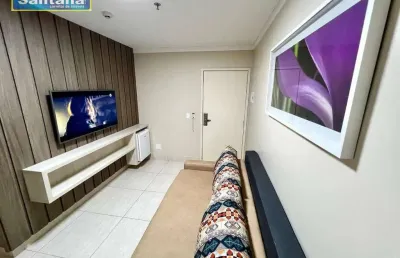 Apartamento com 1 dormitório à venda, 28 m² por r$ 280.000,00 - solar de caldas novas - caldas novas/go