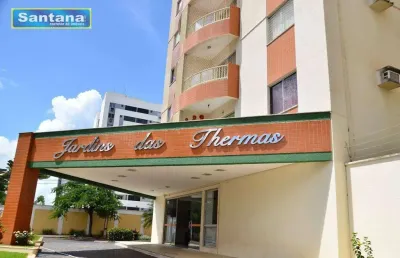 Apartamento com 1 dormitório à venda, 46 m² por r$ 160.000,00 - parque jardim brasil - caldas novas/go