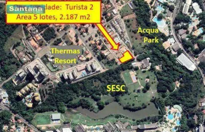 Área à venda, 2187 m² por r$ 700.000,00 - do turista ii - caldas novas/go