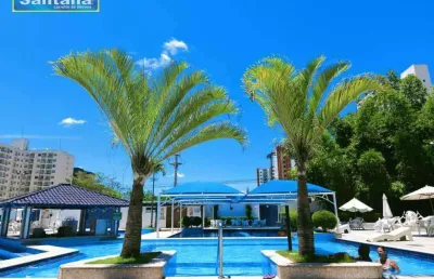 Apartamento com 1 dormitório à venda, 44 m² por r$ 128.000,00 - do turista - caldas novas/go