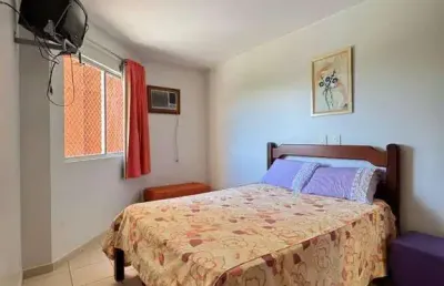 Apartamento com 2 dormitórios à venda, 50 m² por r$ 210.000 - residencial vitoria das termas - caldas novas/go
