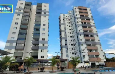Apartamento com 2 dormitórios à venda, 58 m² por r$ 250.000 - residencial aquários - caldas novas/go