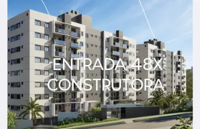 Apartamento dois quartos sendo uma suíte, no bairro campo comprido