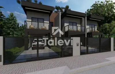 Casa em condomínio fechado com 3 quartos à venda no ribeirão areia, pomerode , 129 m2 por r$ 650.000