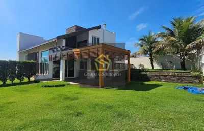 Casa com 3 dormitórios à venda, 300 m² por r$ 2.100.000,01 - condomínio terras de santa teresa - vi