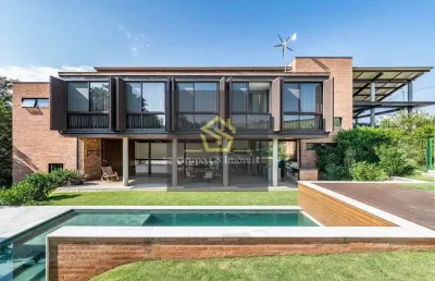 Casa com 5 dormitórios à venda, 504 m² por r$ 3.750.000,00 - condomínio villa lombarda - valinhos/s