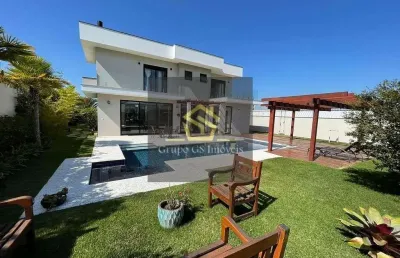 Casa com 4 dormitórios à venda, 406 m² por r$ 3.890.000,00 - condomínio campo de toscana - vinhedo/
