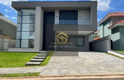 Casa com 5 dormitórios à venda, 398 m² por r$ 4.400.000,00 - alphaville dom pedro 2 - campinas/sp