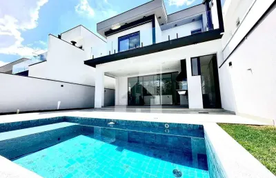 Sobrado impecável  a venda no reserva ermida com piscina