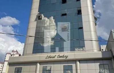 Sala reformada no edifício liberal century para venda jardim paris, jundiaí, sp