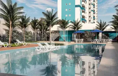 Apartamento garden a venda com 2 dormitórios (1 suite), 83m² - condomínio vila triunfo - jardim pr