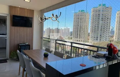 Excelente apartamento mobiliado à venda com 3 suítes, condomínio le parc jundiaí , jardim ana maria