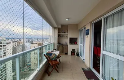 Apartamento com 3 quartos sendo 1 suíte, 129m², andar alto, jardim aquarius