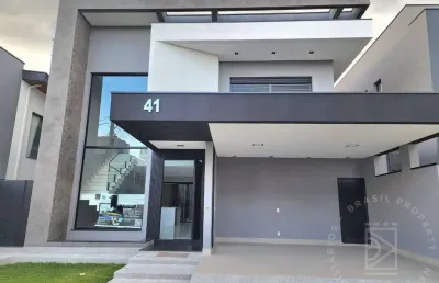 Sobrado novo com 3 suítes em condomínio fechado bairro floresta - sjc