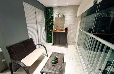 Apartamento 156m²  3 suítes, 3 vagas para locação no splendor blue 156m²