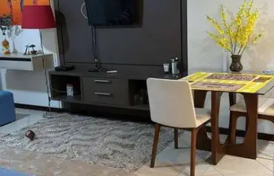 Apartamento para locação mobiliado, 43m², 1 dormitório, no jardim aquárius
