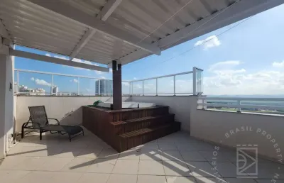 Cobertura duplex, 242m², 4 suítes, 5 vagas, jardim aquárius