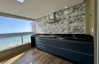 Apartamento para venda em praia grande, canto do forte, 2 dormitórios, 2 suítes, 4 banheiros, 2 vagas
