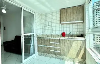 Apartamento para venda em praia grande, aviação, 1 dormitório, 1 suíte, 2 banheiros, 1 vaga
