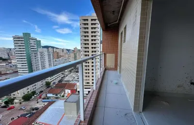 Apartamento para venda em praia grande, boqueirão, 1 dormitório, 1 banheiro, 1 vaga