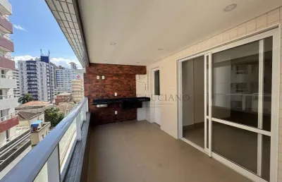 Apartamento para venda em praia grande, guilhermina, 1 dormitório, 1 suíte, 2 banheiros, 1 vaga