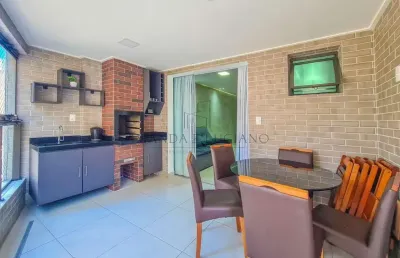 Apartamento para venda em praia grande, canto do forte, 2 dormitórios, 2 suítes, 3 banheiros, 1 vaga