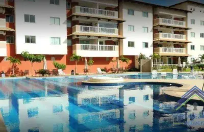 Apartamento com 3 dormitórios à venda, 76 m² por r$ 596.000,00 - porto das dunas - aquiraz/ce