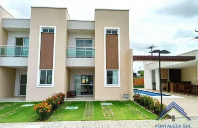 Casa com 3 dormitórios à venda, 97 m² por r$ 472.500,00 - loteamento novo aquiraz - aquiraz/ce
