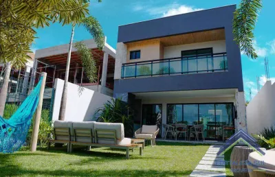 Casa com 3 dormitórios à venda, 190 m² por r$ 980.000,00 - tamatanduba - eusébio/ce