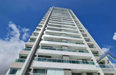 Apartamento com 3 dormitórios à venda, 90 m² por r$ 960.000,00 - guararapes - fortaleza/ce
