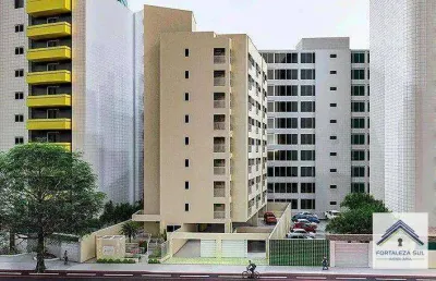 Apartamento com 1 dormitório à venda, 33 m² por r$ 760.000,00 - meireles - fortaleza/ce
