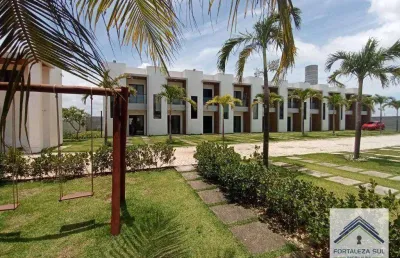 Casa com 3 dormitórios à venda, 90 m² por r$ 450.000,00 - porto das dunas - aquiraz/ce