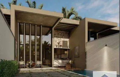 Casa com 4 dormitórios à venda, 140 m² por r$ 599.000,00 - mangabeira - eusébio/ce