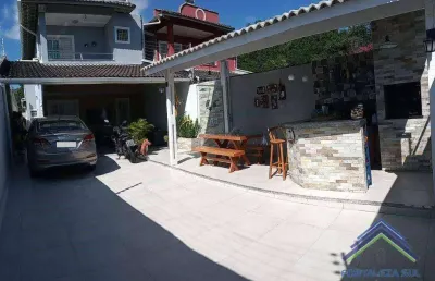 Casa com 4 dormitórios à venda, 167 m² por r$ 590.000,00 - jardim das oliveiras - fortaleza/ce