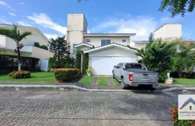 Casa com 5 dormitórios à venda, 320 m² por r$ 1.400.000,00 - conjunto parque dom pedro - eusébio/ce