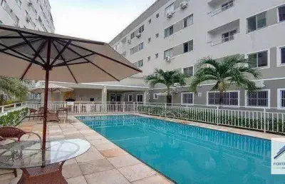 Apartamento com 3 dormitórios à venda, 62 m² por r$ 380.000,00 - engenheiro luciano cavalcante - fortaleza/ce