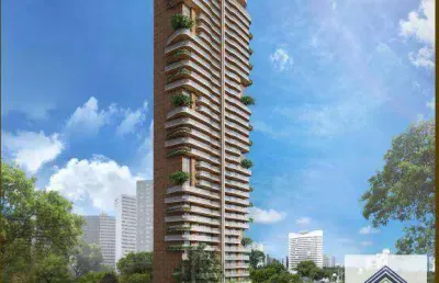 Apartamento com 4 dormitórios à venda, 252 m² por r$ 4.068.959,74 - cocó - fortaleza/ce