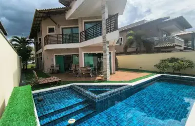 Casa com 6 dormitórios à venda, 306 m² por r$ 1.450.000,00 - praia de cumbuco - caucaia/ce