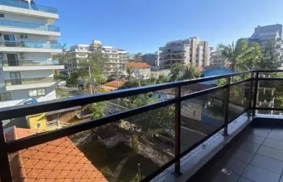 Apartamento à venda em cabo frio, vila nova, com 2 quartos, 85m²